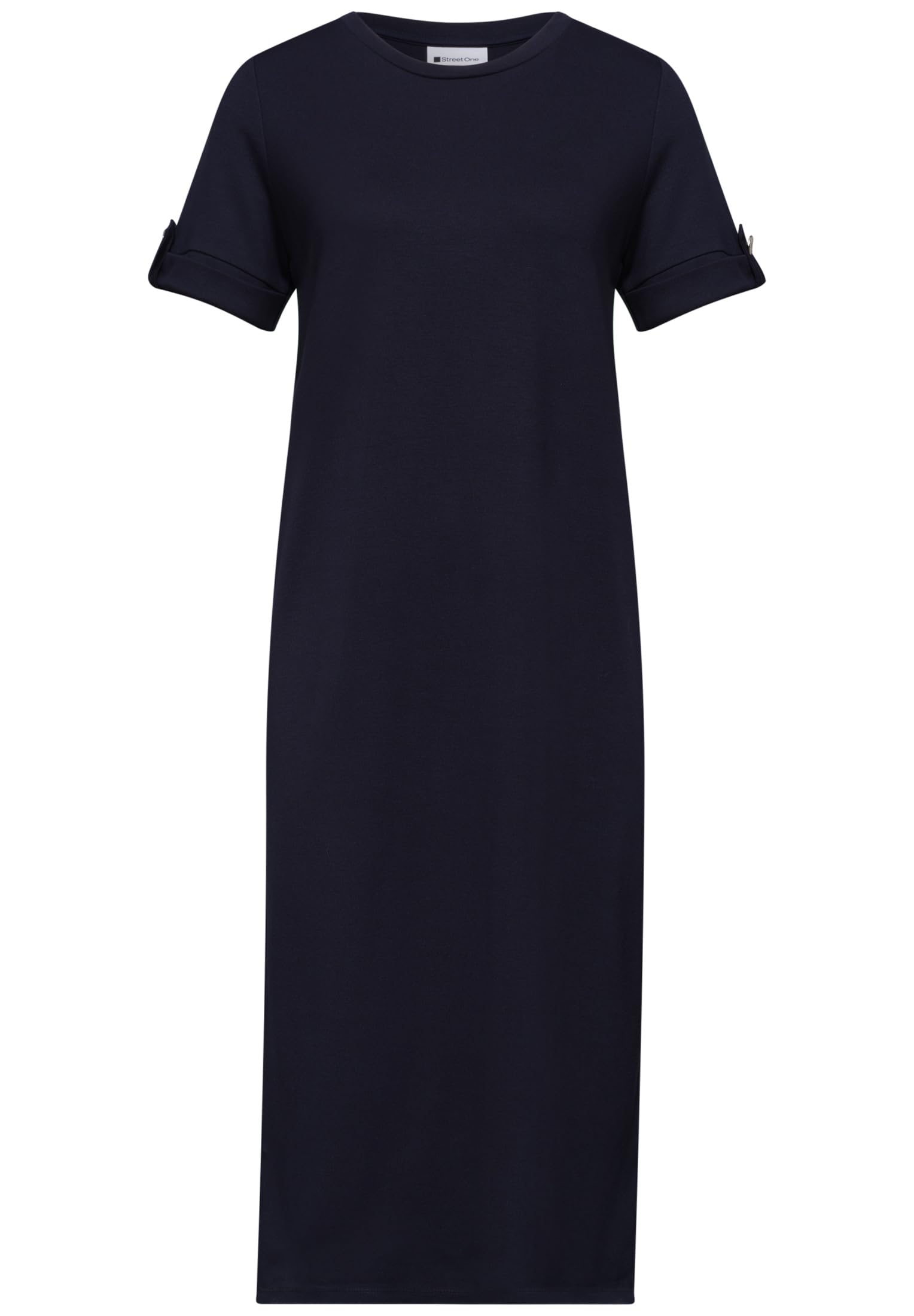 Street One 1409268 Vestido Estilo Camiseta con Botones Mujer (Pack de 1)
