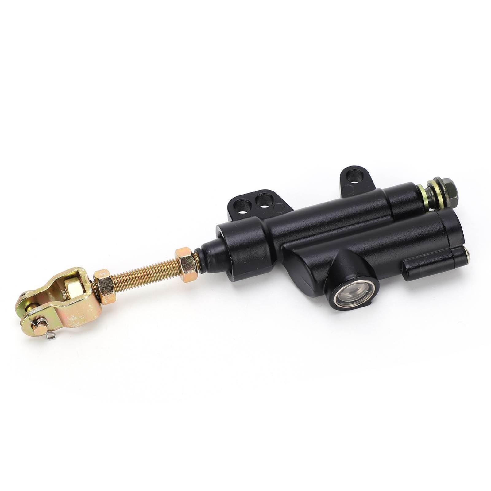 APSHDNCU Forward Brake Pump Fit for Motorbike Hydraulic Master Cylinder Rear Foot Brake Pump(Black)