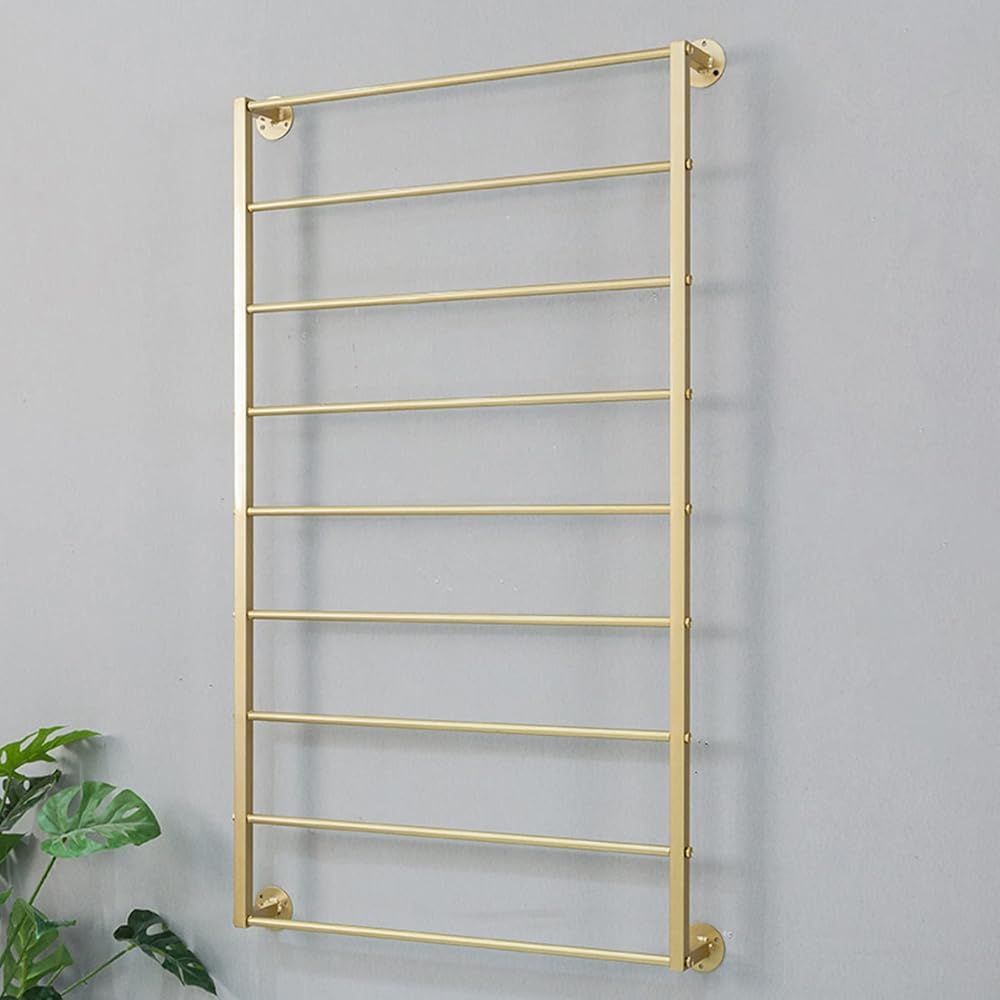 An der Wandhalterung Schalhalter Rack Robuste Eisenpfeifen Metall Krawatte Organizer Raum Sparender Stauraum für Schlafzimmer Schrank Büro Boutique Display Zubehör Aufhänger