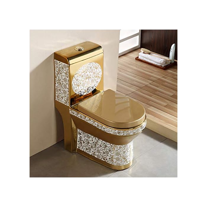 Buy InArt Western Floor Mounted One Piece Water Closet Ceramic Western