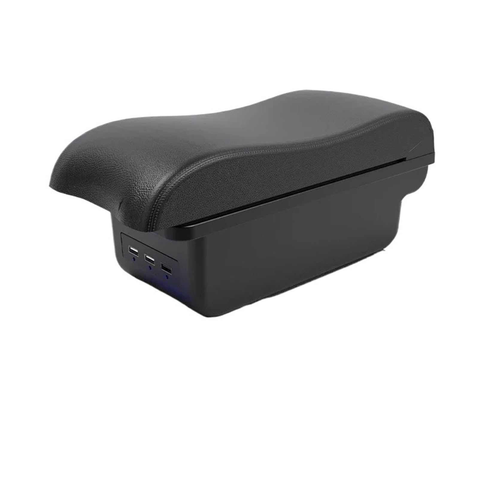 UDHQAJC For Corsa F 2019-2024 Car Center Console Interior Upgrade Armrest Double-layer USB Storage Box Accessories Elbow Support Car Centre Console Armrest Box