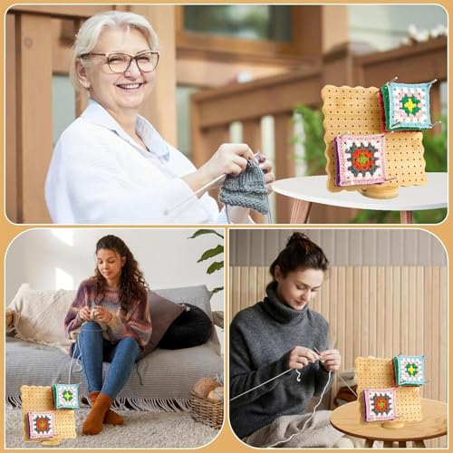 Planche de blocage pour redresser les bords du crochet et réussir son tricot