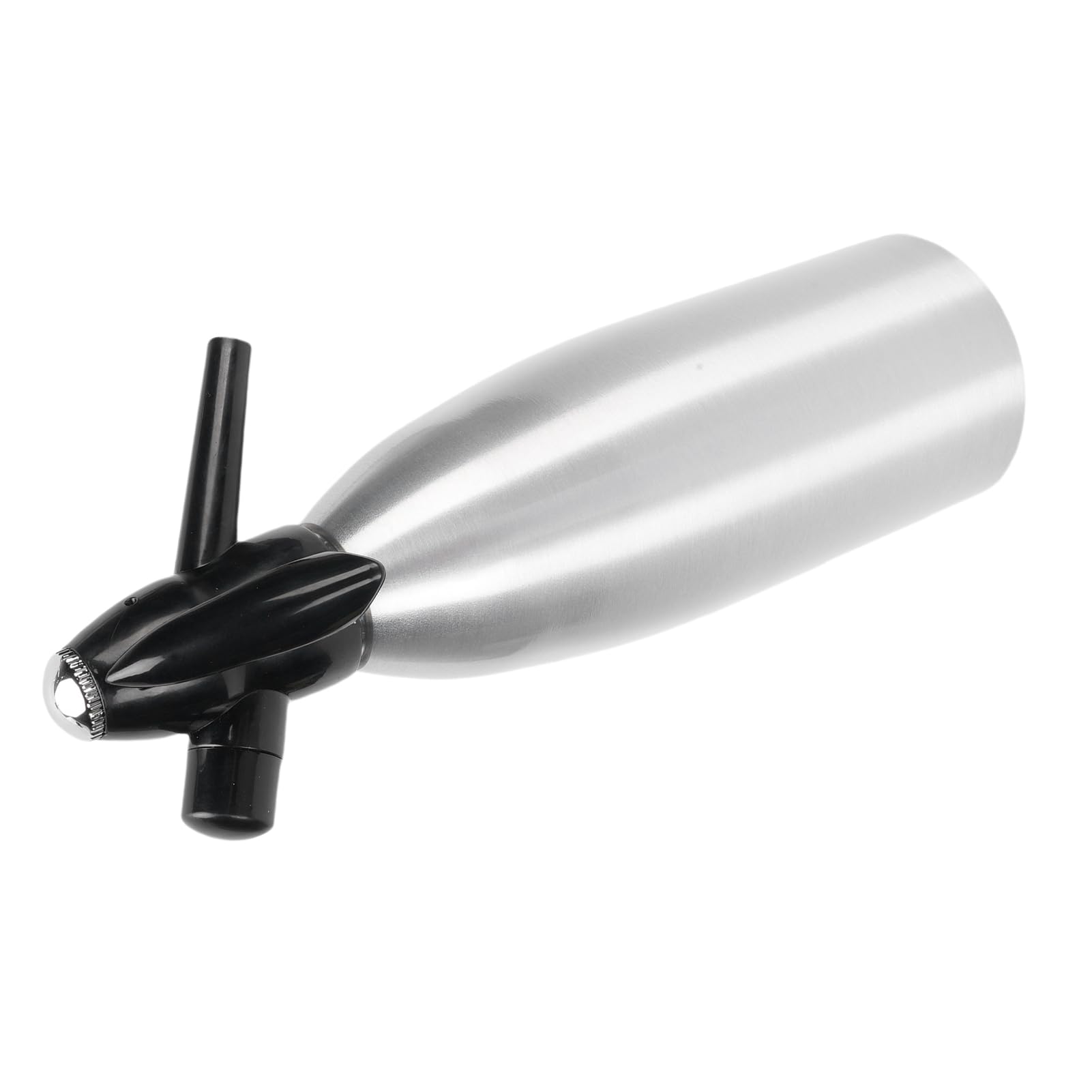 Generic Máquina Portátil de Agua Carbonatada para Hacer Refrescos, Diseño que Ahorra Espacio para el Hogar, Bar, Cocina, Aluminio, 1L