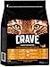 Crave Premium Trockenfutter mit Truthahn & Huhn für Katzen – Getreidefreies Adult Katzenfutter mit hohem Proteingehalt – 3 x 2,8 kg