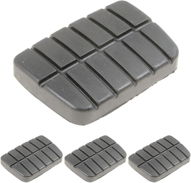 Capa de pedal de freio e embreagem Dorman 20725 para Nissan – Pacote com 4 unidades