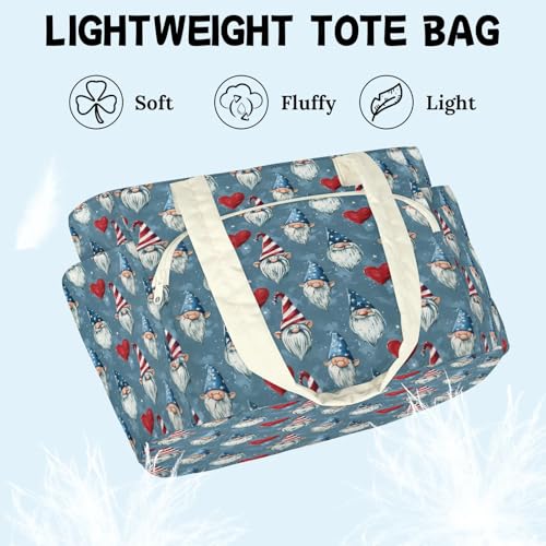 Sac fourre-tout avec fermeture éclair pour femme, grand cabas de voyage et de travail - 6