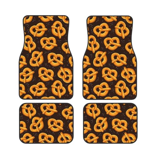 Alfombrillas de pretzel animado para renovar y proteger el suelo de tu coche