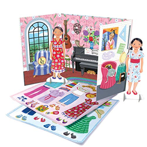 eeBoo Musician and Artist Paper Doll Reusable Set - Thumbnail 2