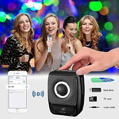W WINBRIDGE Save More on S92 Pro Wireless PA Speaker and WB001 Bundle