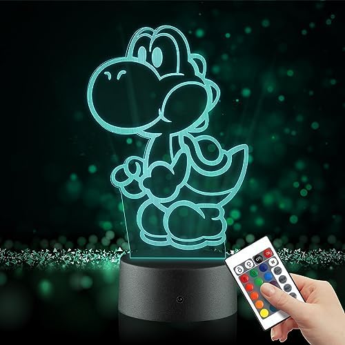 FAMINESS Gaming In Progress Light 3D Game Night Lamp with 16 Colour Changes Funny Gaming Bedroom Door Sign Novelty Gamer Gifts Accessories Birthday Gift For Brother Son Dad