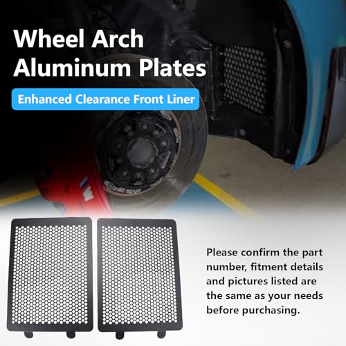 Wheel Arch Aluminum Plates/Enhanced Clearance Front Liner Kit for BMW G80 M3 Saloon(2021+), G81 M3 Touring(2023+), G82 M4 Coupe(2021+), G83 M4 Convertible(2021+), G87 M2 Coupe(2023+) by SIYOEN - Image 6