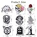 20 PCS Goth Embroidered Iron On Patches for Clothes,Cool Skull Sew On Applique Patches for Hat,Backpack,Jackets,Jeans,Funny Punk Embroidery Patch for Adult