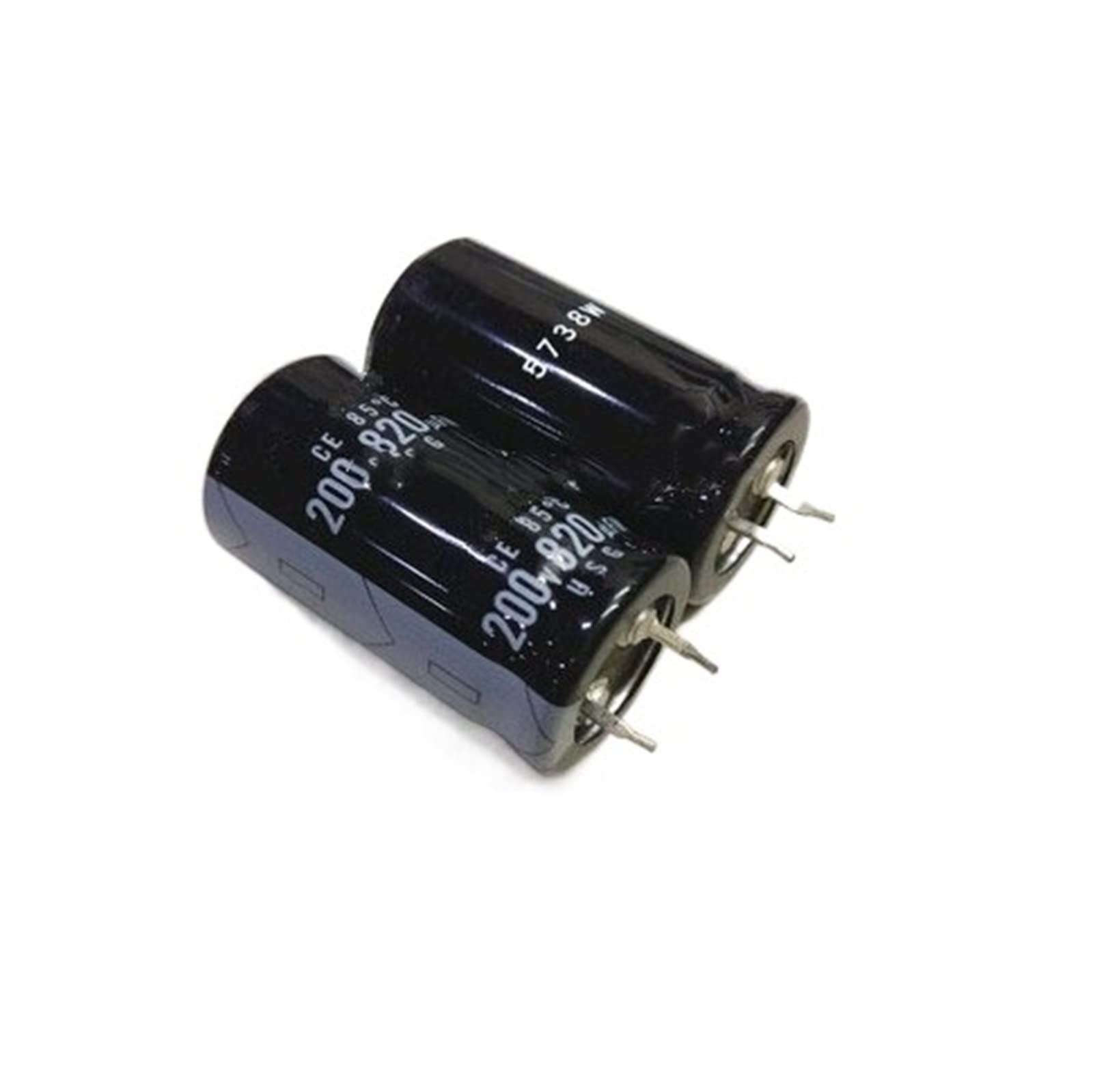 Condensateurs électrolytiques 820uF 200V avec format radial 25x35mm haute tolérance