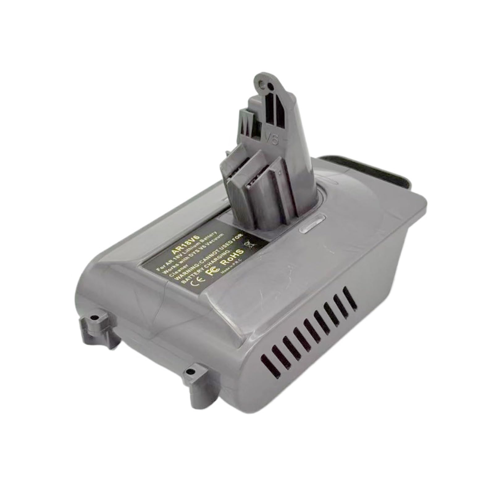 NXTIBRAV Battery Adapter AR18V6 AR18V7V8，Compatible For AEG RIDGID，18V Li-ion Battery Convert To，Compatible For Dyson，V6 V7 V8 Series Vacuum Cleaner Battery(AR18DSV6)