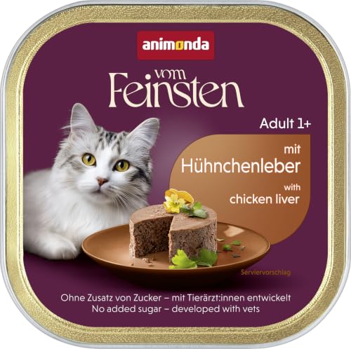 animonda Vom Feinsten Katzenfutter nass Adult Vielfalt (32 x 100 g)
