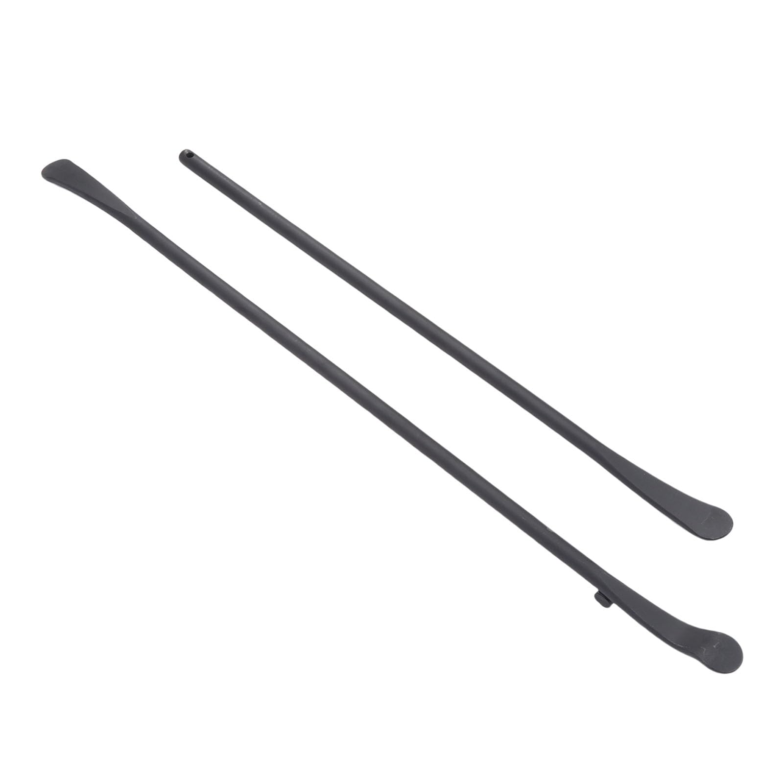 Zestaw 2 szt. Drążków do Opon Bezdętkowych o Dużej Wytrzymałości ze Stali do łatwej Wymiany Opon w Pojazdach Terenowych 97 Cm 76,5 Cm