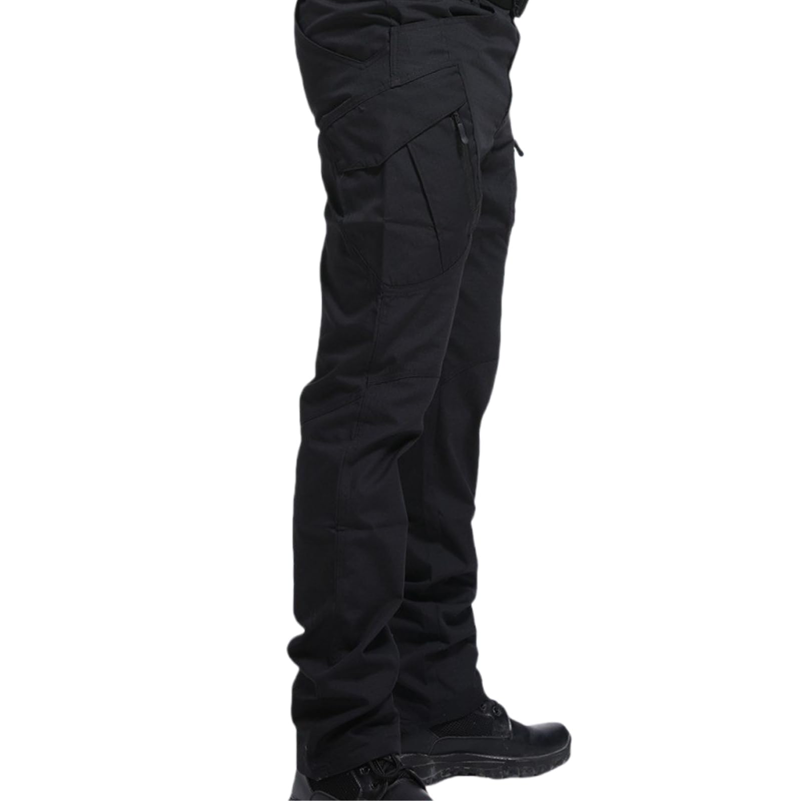MEIION Le Spartan | Pantaloni Tattici Pantaloni Tattici Ultra-Robusti per Uomini - Pantaloni da Lavoro all-Weather Leggeri con Molte Tasche per attività all'Aperto, Escursionismo, Senza Cintura