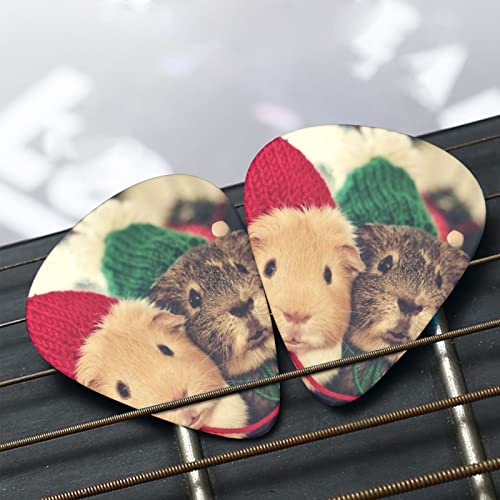 Ensemble de 12 médiators de guitare mignons cochons d’Inde pour guitare acoustique, guitare électrique, contrebasse… - Les Beatles, Paul McCartney, John Lennon, RIngo Starr, George Harrison Ensemble de 12 médiators de guitare mignons cochons d'Inde pour guitare acoustique, guitare électrique, contrebasse… – Image 8
