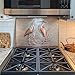 Kitchen Backsplash, Heron Birds and Cattails Kitchen Backsplash Panel, Customizable Copper Backsplash Panel, Handmade Copper Backsplash Tile, Indoor Outdoor Wall Decor (Gray&Copper)