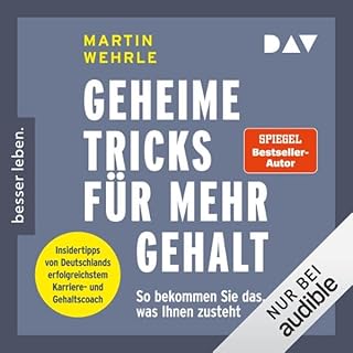 Geheime Tricks f&uuml;r mehr Gehalt. Audiobook By Martin Wehrle cover art
