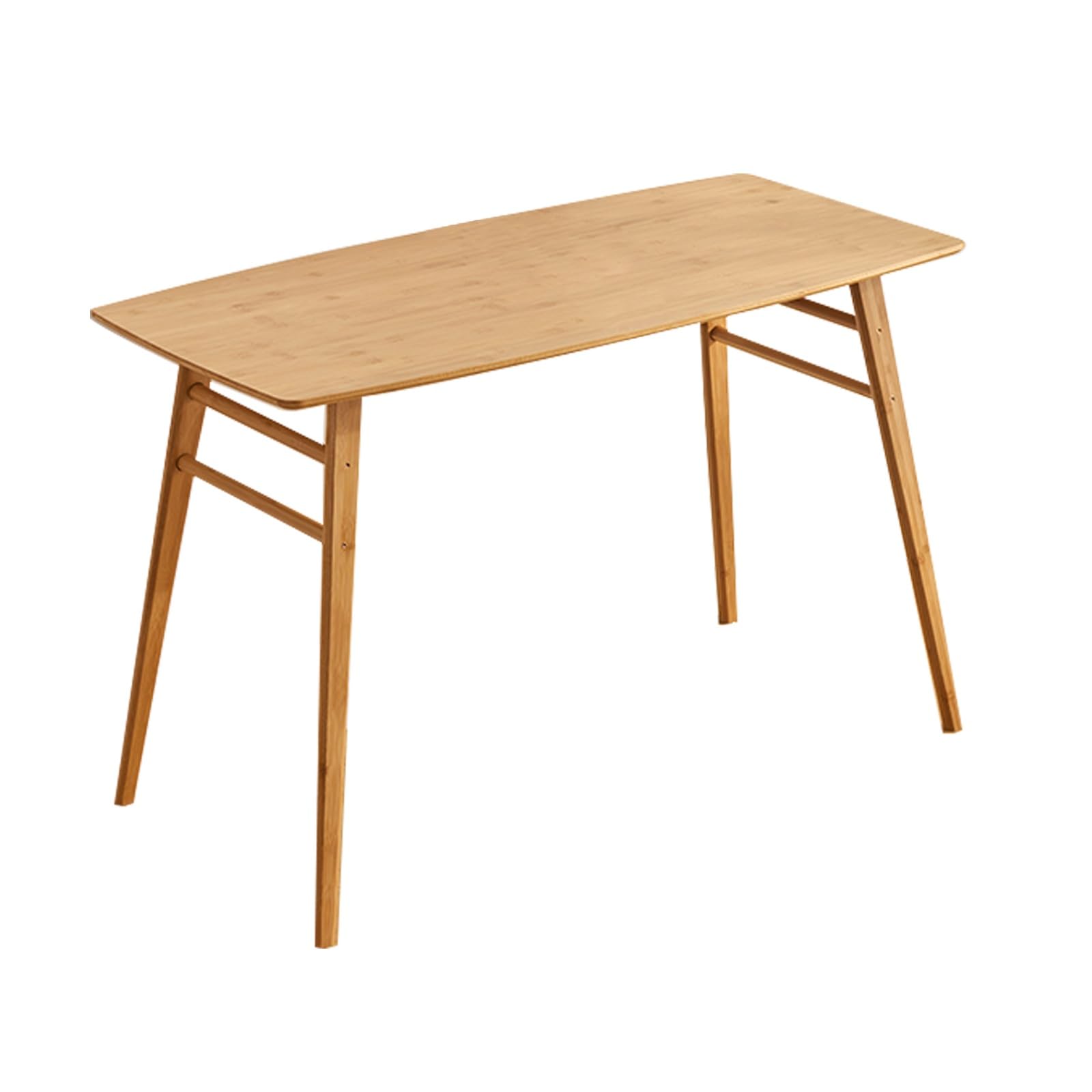 Bureau en bambou compact pour gagner de la place et travailler confortablement
