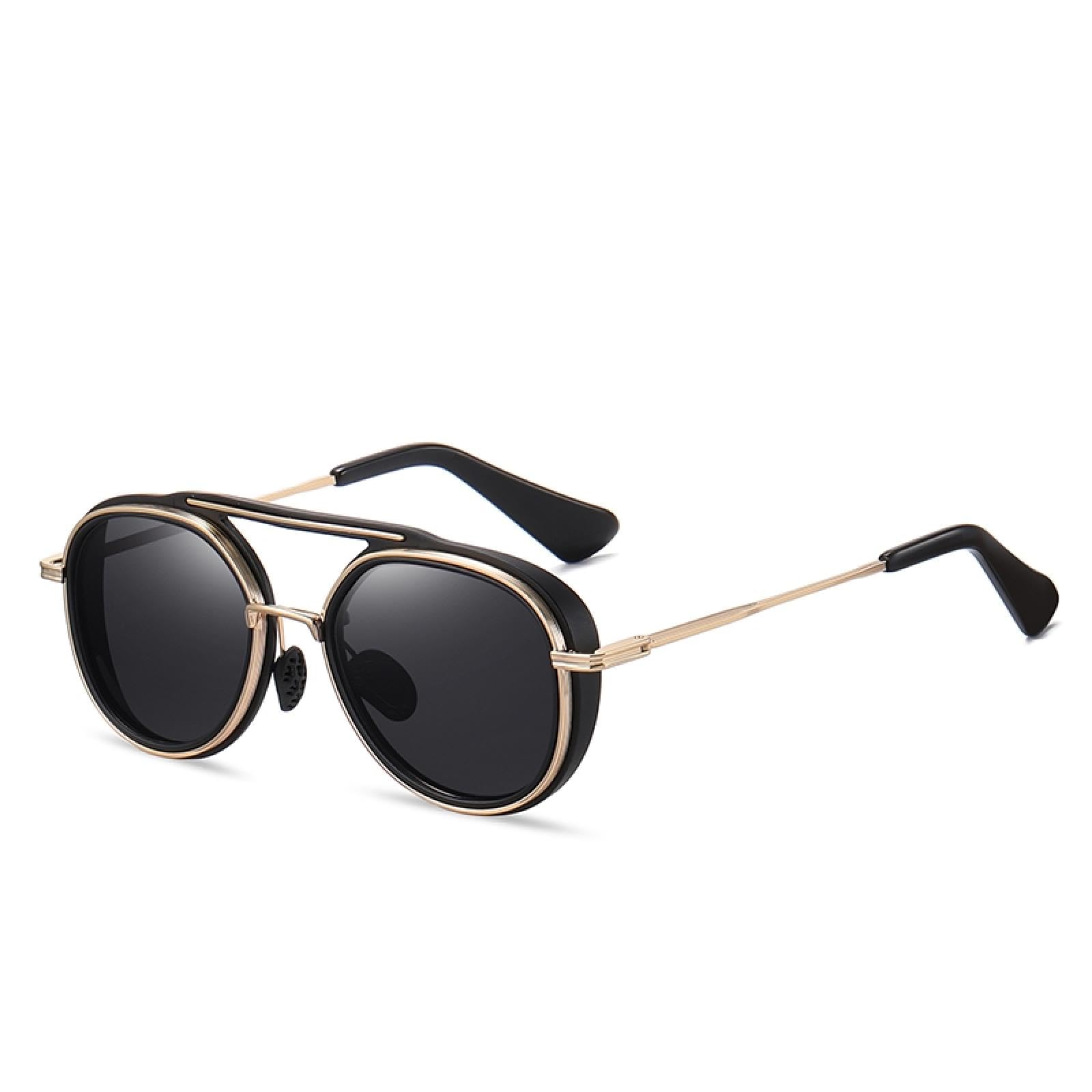 Okulary przeciwsłoneczne Steampunk Polarized dla kobiet Vintage dla mężczyzn Okulary przeciwsłoneczne UV400