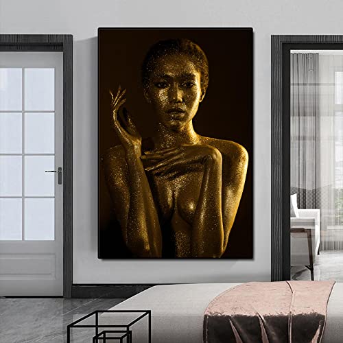 Affiches et impression Art toile salon chic avec motif Sexy fille