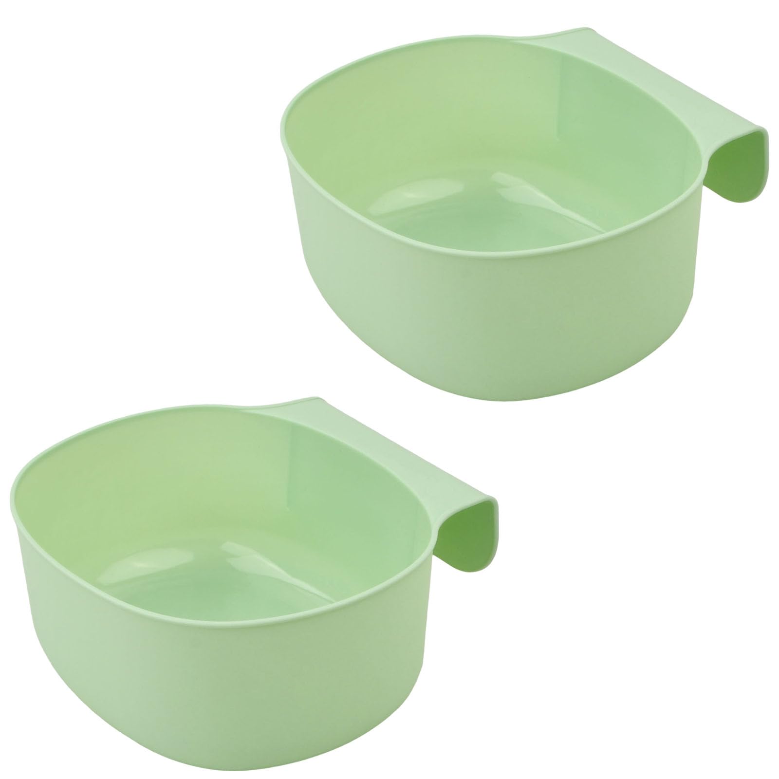 HJYDGJ Set Da 4 Secchi Per Rifiuti Da Appendere Alla Porta Dell'Armadio | 2 Colori | 23x18x9 Cm | Per Cucina, Fasciatoio, Detergenti