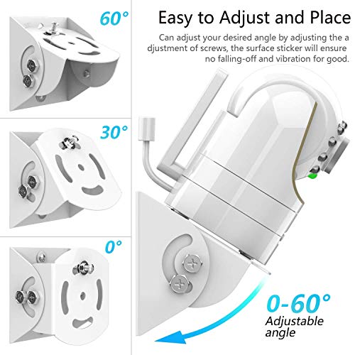 Infant Optics DXR-8 Mount, Universal Aluminum Alloy Adjustable Angle Mount for Infant Optics DXR-8, Motorola, Samsung, Babysense, HelloBaby and Most Universal Monitors Camera