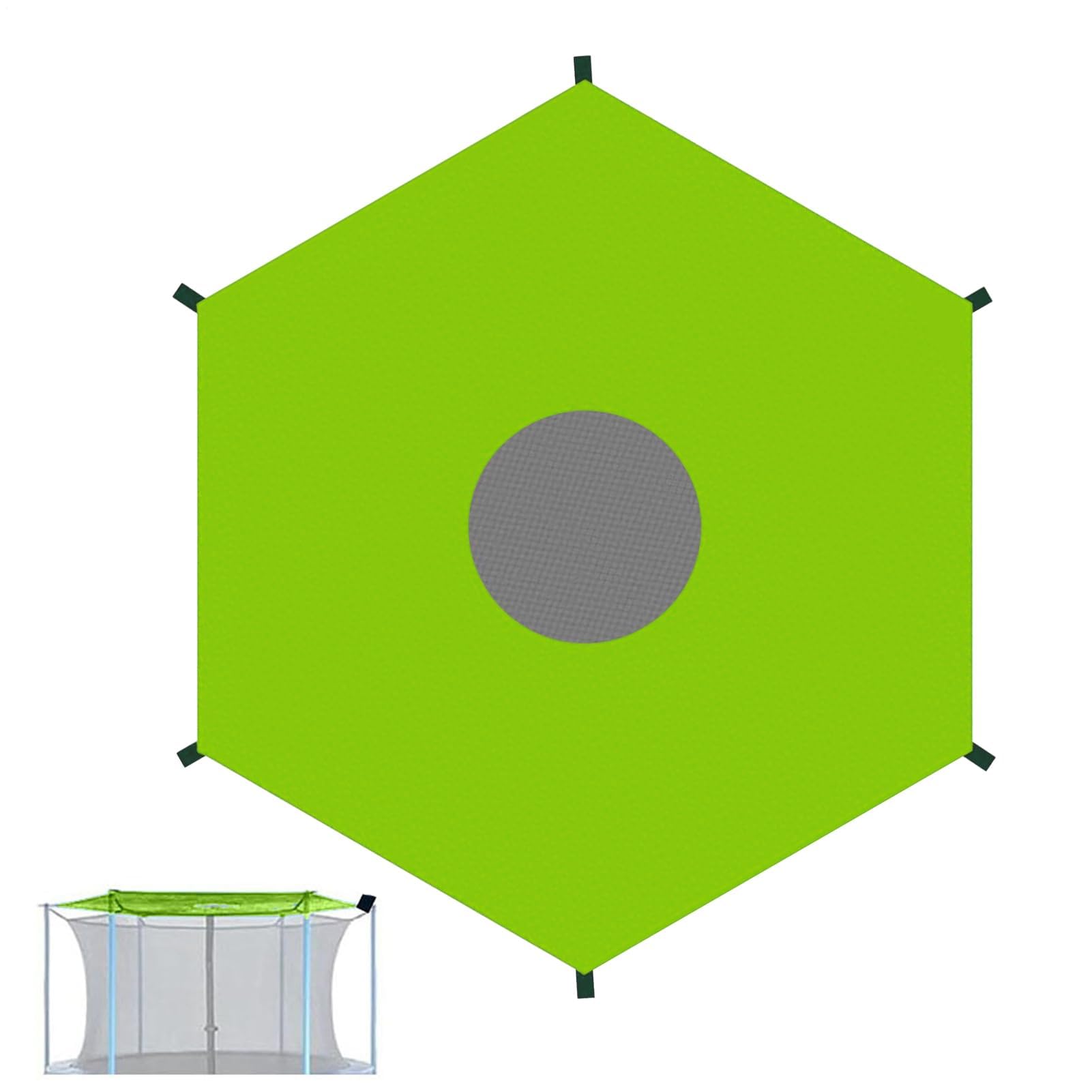 Copertura impermeabile per trampolino con protezione UV, tessuto Oxford, per picnic, salto, eventi comunitari, parchi acquatici, tappeto elastico resistente