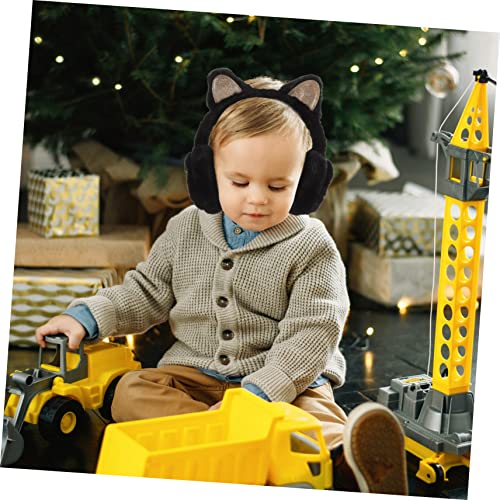 SAFIGLE Lovely Cat Ear Earmuffs for Plush Ear Warmer with Adorable Cat Ears for Winter Outdoor Activities Compact for Easy Storage Skin Friendly Material Winter4