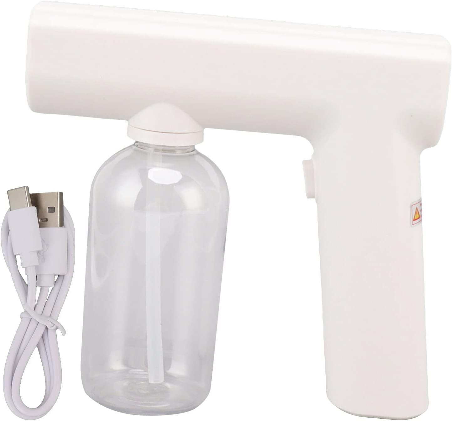Restokki Large Capacity Electric Disinfectant Atomizer Sprayer, Cordless Handheld Steam Fogger Machine, Rechargeable and Portable, for Car, Hotel, School, Home