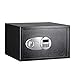 Amazon Basics Steel, Security Safe Lock Box, Black - 1.2 Cubic Feet