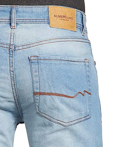 Image of Numero Uno Men's Super Skinny Fit Sustianable Denim Jeans