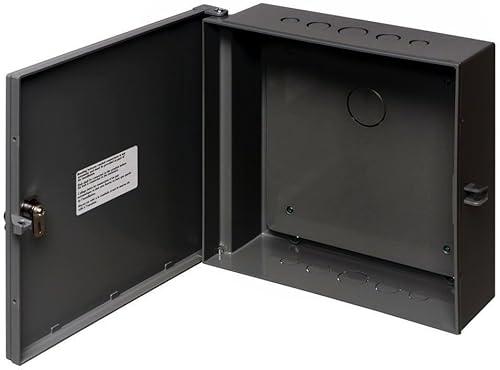 Arlington Caja de cierre, no metálico, para equipos electrónicos, paquete de 1., 4, EB1212BPBL-1