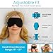 Arctic Flex Cooling Eye Mask - Gel Cold Compress for Migraine, Puffy Eyes, Sleeping, Headaches - Heated Eye Mask for Women & Men - Hot & Cold Therapy - After Surgery Ice Treatment, Reusable, Freezable