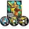 Beachbody CORE DE FORCE Base Kit DVD Workout Program, MMA Inspired Kickboxing Workouts for Men and Women, Easy To Follow Exercies Videos, Zero Equipment Required