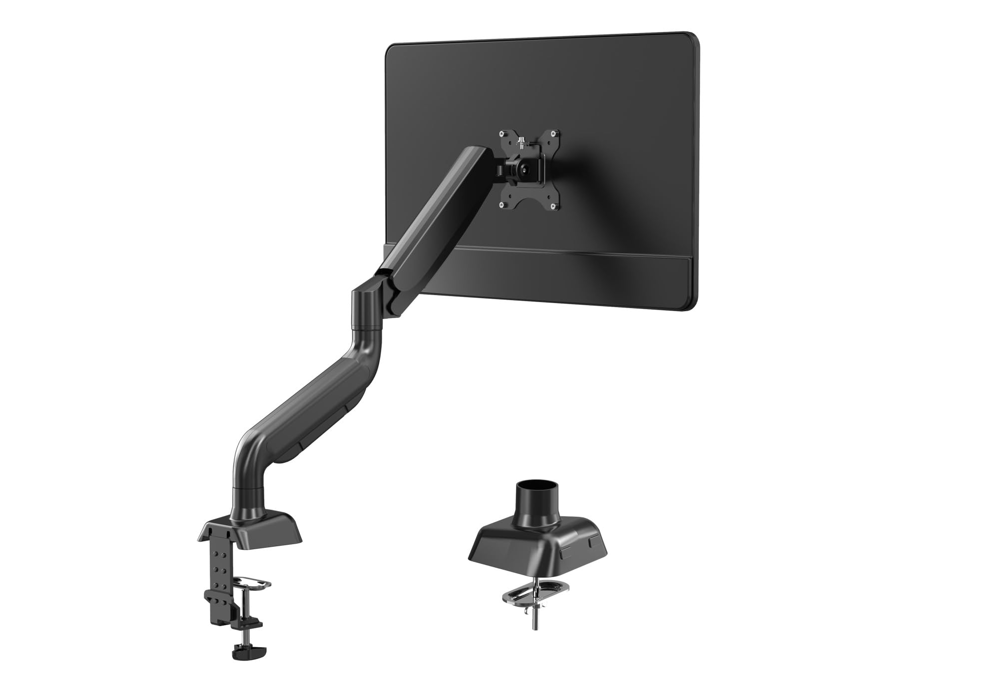 Support à bras mécanique support gaz de bureau pour écran LCD rotatif avec perçage standard