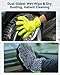 Car Wash Mitt, 2-Pack Microfiber Scratch Free Auto Detailing Supplies for Cleaning, Washing Dusting,Thickened 5-Finger Clean Gloves Design for Interior Exterior Cleaning Tight Spaces and Wheel