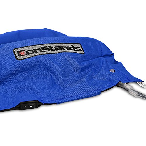 Couverture chauffante Pneu Set 60-80 C Bleu pour Triumph Speed/Street Triple/R/S/RS/RX