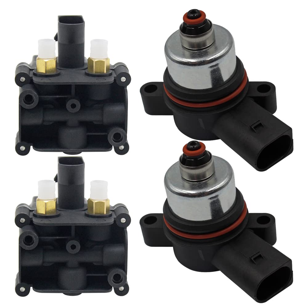Buy AIRSUS 2Set Air Suspension Compressor Valve Block Fit BMW F01 F02