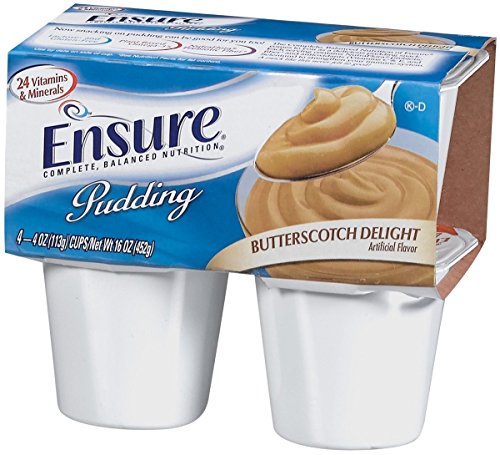 Ensure Pudding Butterscotch Cups 4 X 4oz Pack