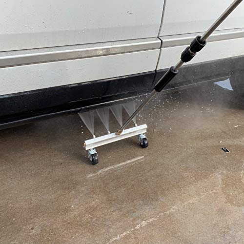 M MINGLE Pressure Washer Undercarriage Cleaner, Under Car Wash, 4000 PSI (13 Inch)