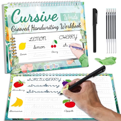 Best Word Processor for Book Writing: Top Tools for Authors and Novelists 4 gisgfim Grooved Cursive Handwriting Workbook Magic Reusable Grooved Cursive Handwriting Practice Guided Tracing with Disappearing Ink Pens for Beginners Kids Learning Activities Supplies (Words)