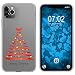 Produktbild PhoneNatic Case kompatibel mit Apple iPhone 11 Pro Silikon-Hülle X Mas Weihnachten Weihnachtsbaum M1