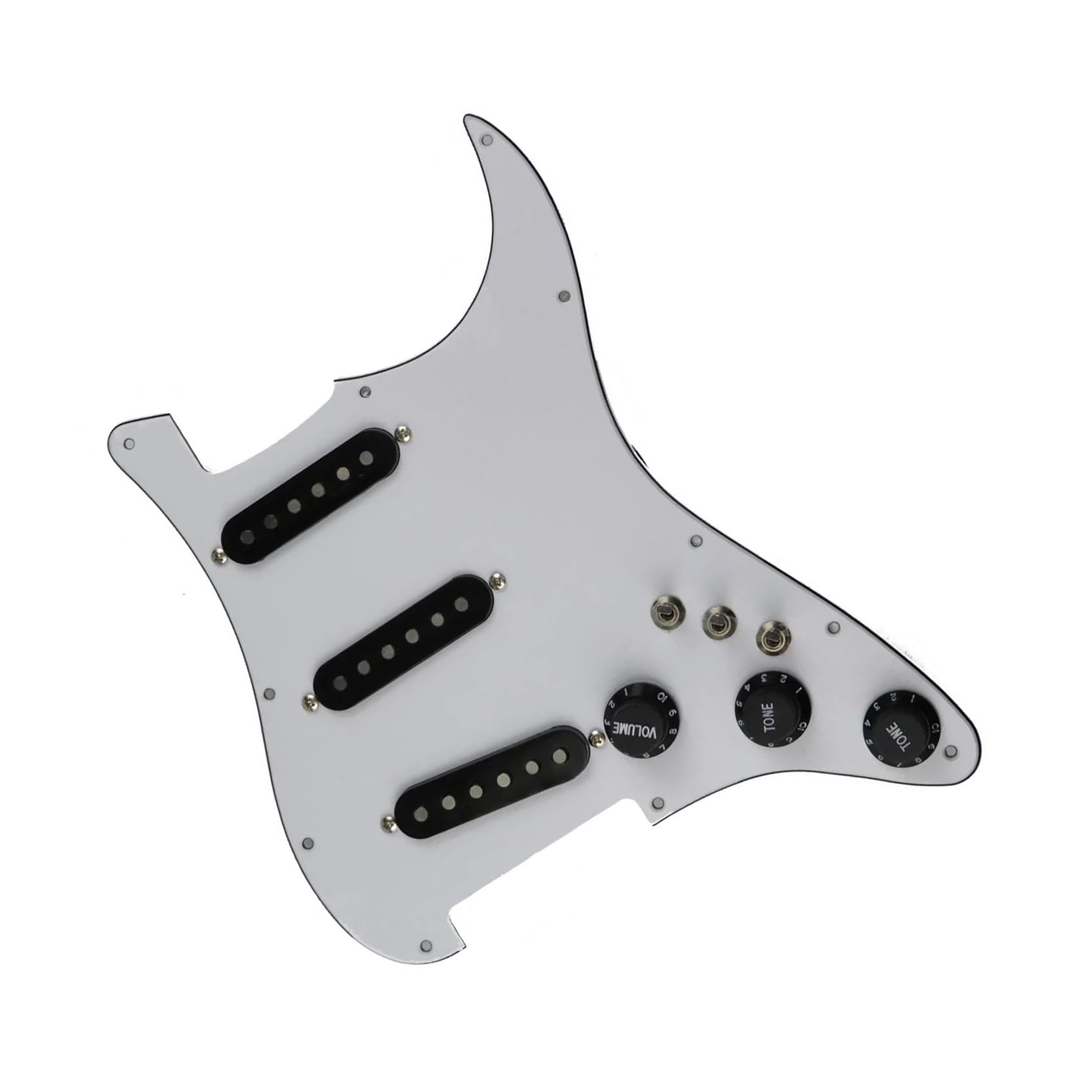 Profesjonalny Początkujący SSS Ainico 5 Single Coil Pickguard Akcesoria Do Gitary Elektrycznej