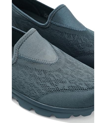 Image of Propet Womens Tour Walker Strap Walking Walking Sneakers Shoes - Black