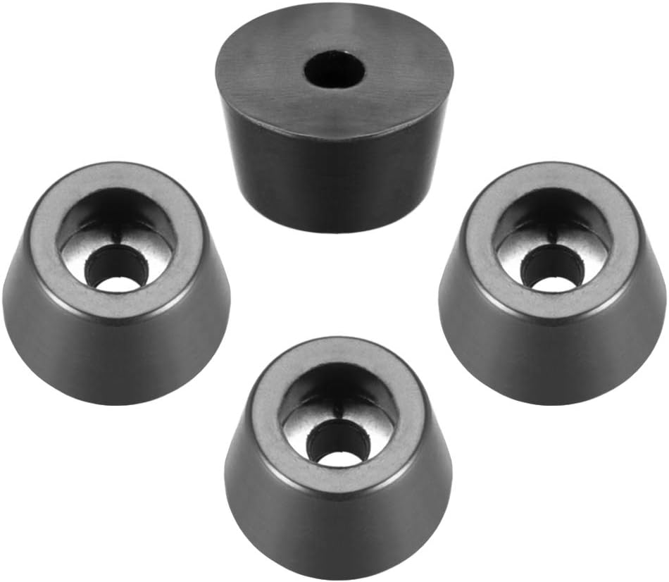 uxcell Rubber Feet Buffers Pads D12x10xH7mm Buffer Feet Furniture
