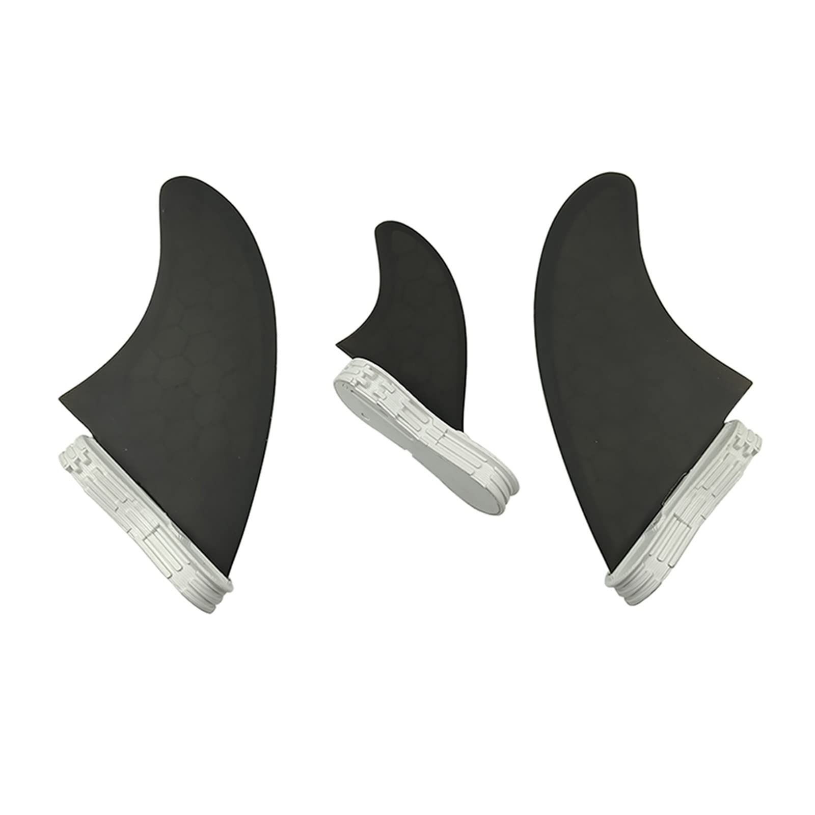 2 Aletas Estabilizador de Aletas gemelas Aletas de Tabla de Surf dethuster 3 uds./4 uds. Un Conjunto de Aletas de Surf de Nido de Abeja con núcleo de Rendimiento MR Set para Tablas de Surf