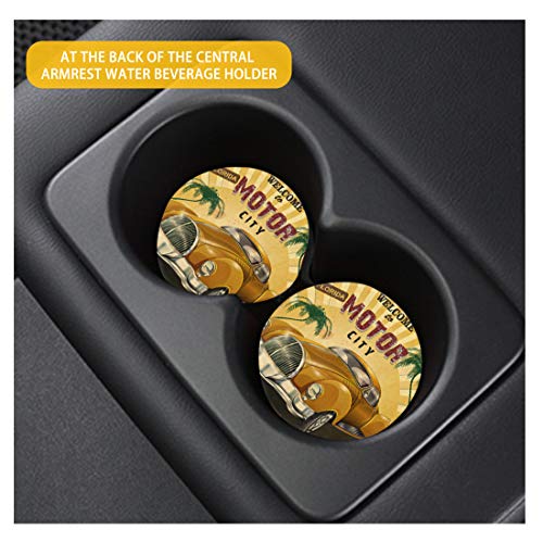 Belidome Set de 2 Posavasos para Auto Galaxy Mushroom miniatura 6